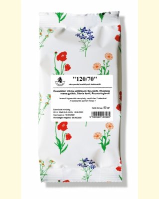 120/70 vérnyomás csökkentő tea 50 g