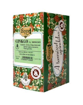 Ginkgo-Narancs-Zöld filteres tea 40 g