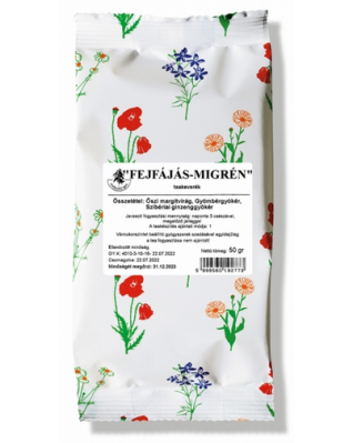 Fejfájás - Migrén szálas tea 50 g 