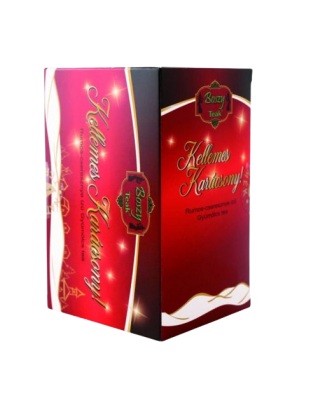 Kellemes Karácsony! rumoscseresznyés filteres tea 