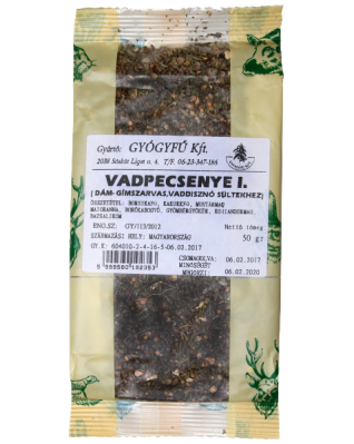 Vadpecsenye Fűszerkeverék 50 g Vadpecsenye Fűszerkeverék 50 g