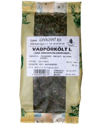 Vadpörkölt Fűszerkeverék 50 g Vadpörkölt Fűszerkeverék 50 g