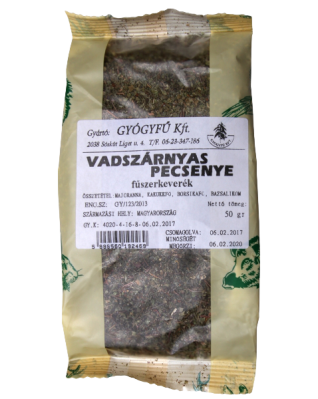 Vadszárnyas Pecsenye Fűszerkeverék 50 g Vadszárnyas Pecsenye Fűszerkeverék 50 g