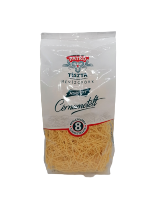 Cérnametélt 8 tojásos 250g Cérnametélt 8 tojásos 250g