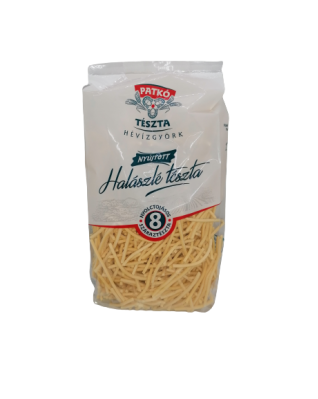 Gyufa tészta, halászlé tészta 8 tojásos 500g Gyufa tészta, halászlé tészta 8 tojásos 500g