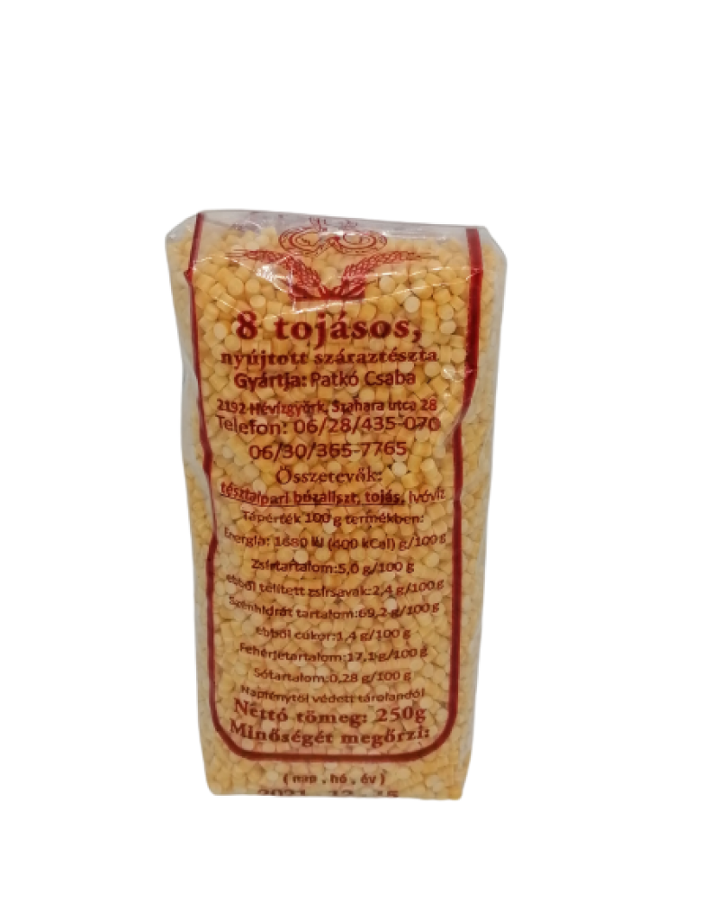 Tarhonya 8 tojásos 250g