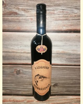 A legjobb horgásznak parafacímkés száraz vörösbor 0,75l