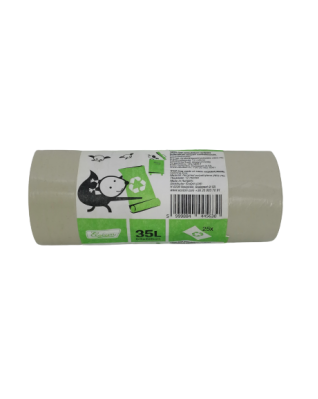 Szemeteszsák újrahasznosított műanyagból 35 l