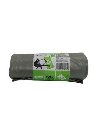 Szemeteszsák újrahasznosított műanyagból 120 l